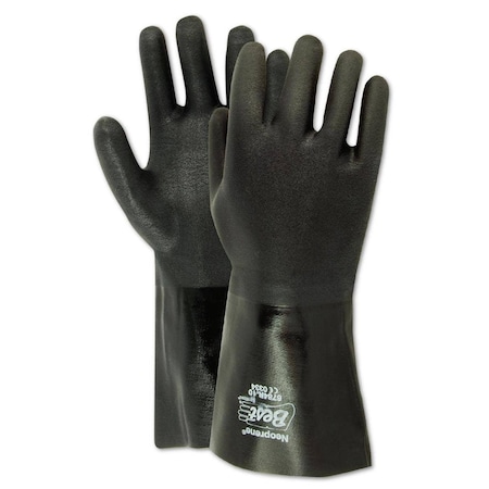 Magid SHOWA Neo Grab Finish Neoprene Gloves, 12PK 2384R